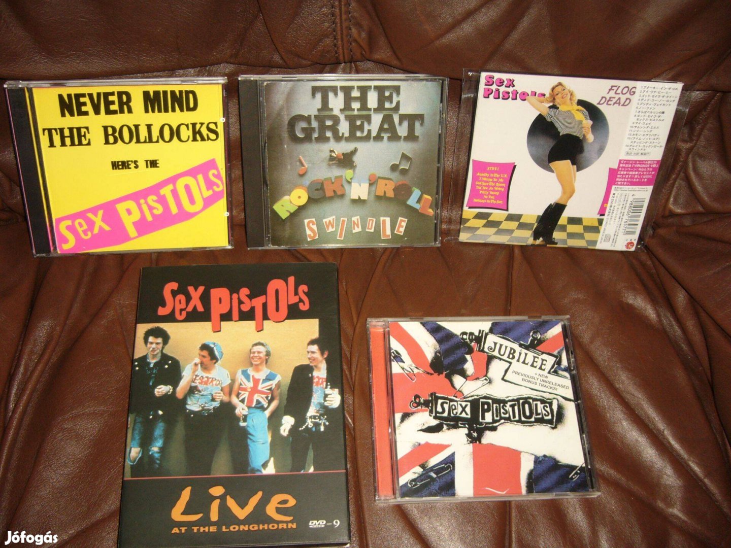 Sex Pistols . eredeti CD és DVD gyűjtemény ! Cserélhető !