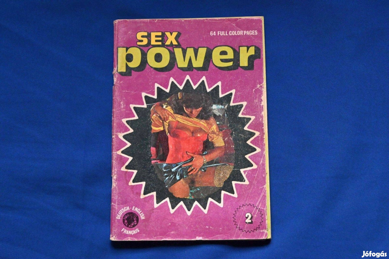 Sex Power - Erotikus magazin (angol, német, francia)