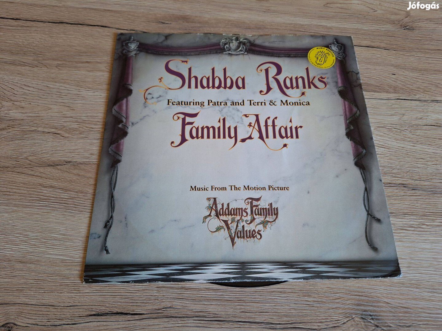 Shabba Ranks - Family Affair maxi bakelit lemez ! LP