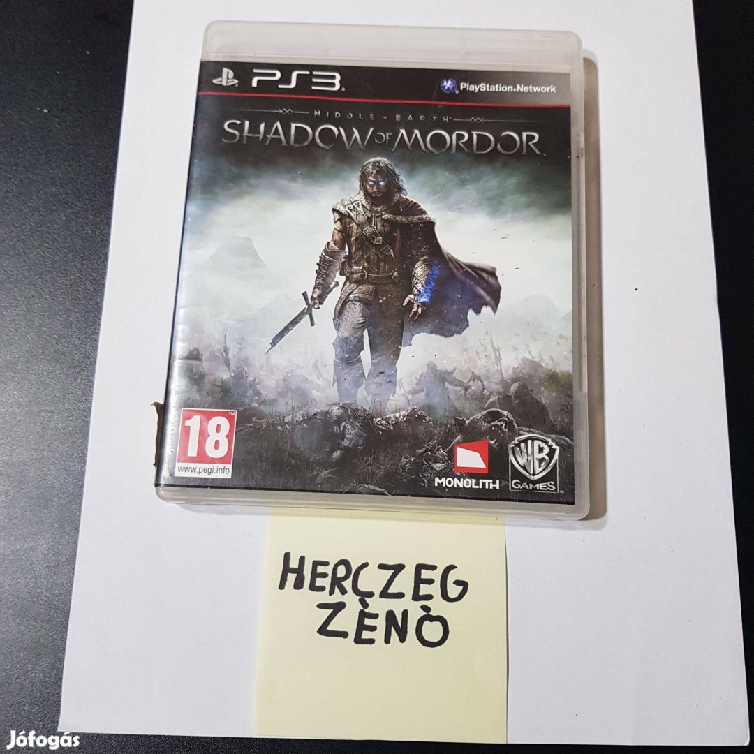 Shadow OF Mordor ps3