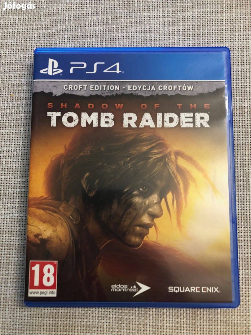 Shadow of The Tomb Raider Ps4 Playstation 4 játék