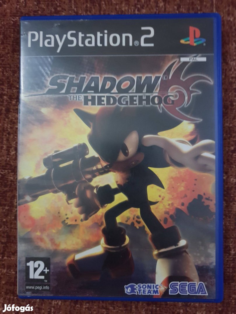 Shadow the Hedgehog Playstation 2 eredeti lemez ( 6000 Ft )