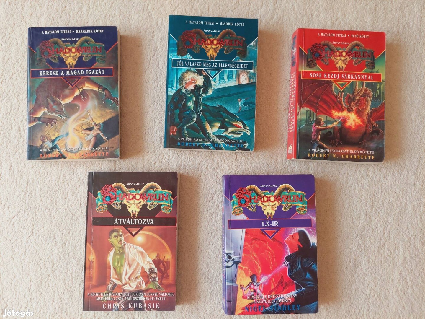 Shadowrun könyvcsomag