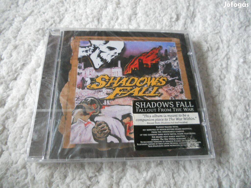 Shadows Fall : Fallout from the war CD ( Új, Fóliás)