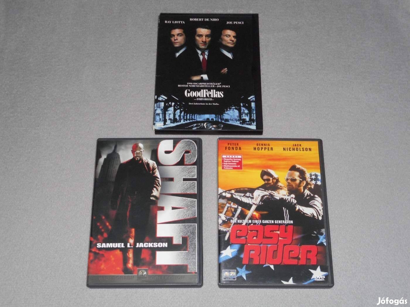 Shaft + Szelíd motorosok + Nagymenők DVD filmek filmcsomag