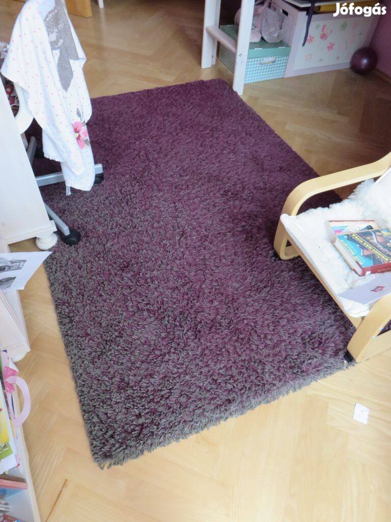 Shaggy lila szőnyeg 120x175 cm