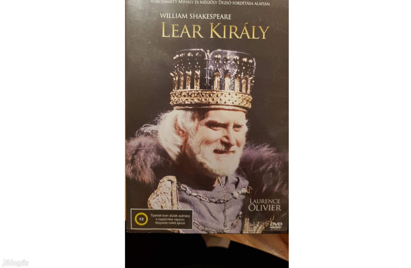 Shakespeare Lear király King Lear, 1983 DVD L. Olivier - J.