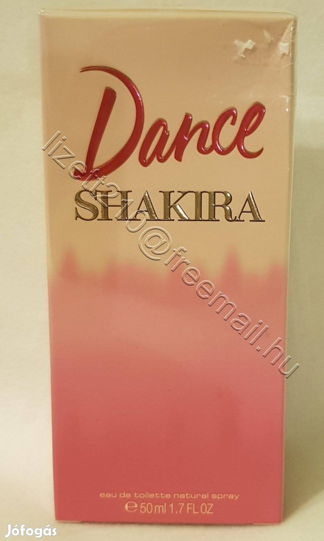 Shakira Dance női parfüm vadonatúj bontatlan fóliás csomagolás
