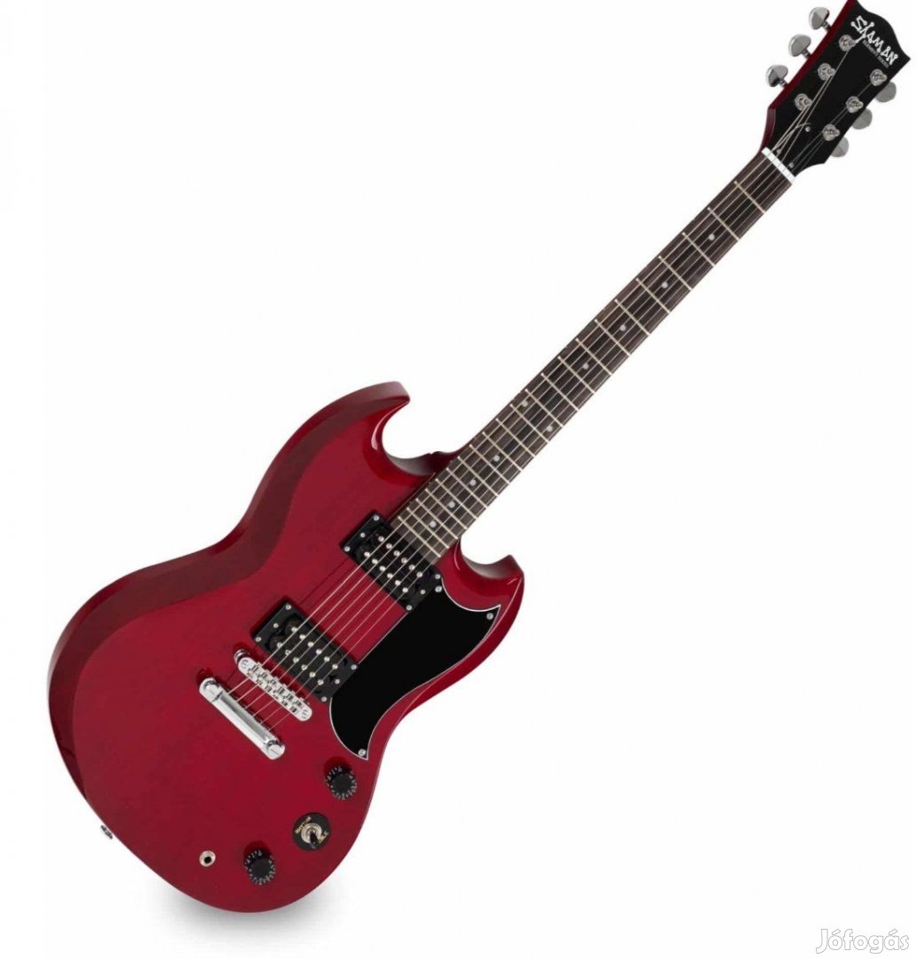 Shaman Element Series DCX-100R Electric Guitar Red Starter Set