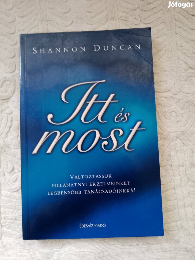 Shannon Duncan Itt és most / könyv Édesvíz Kiadó