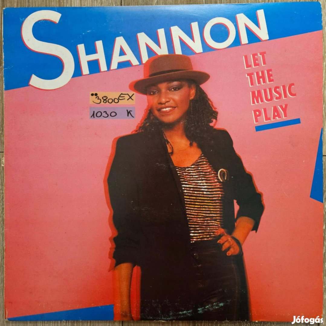 Shannon Let The Music Play bakelit lemez, hanglemez LP (1030)