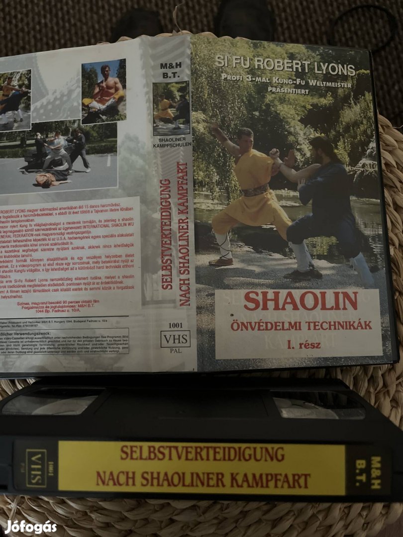 Shaolin technikák vhs