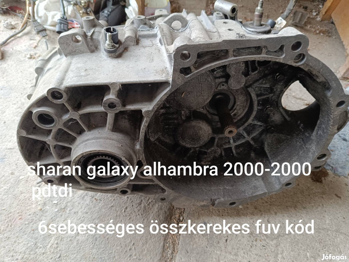 Sharan Galaxy Alhambra 2000-2008 diesel felujitott sebességváltó