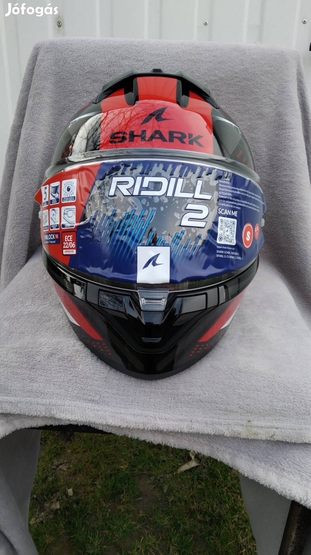 Shark Bukósisak S-Méret Újszerű!