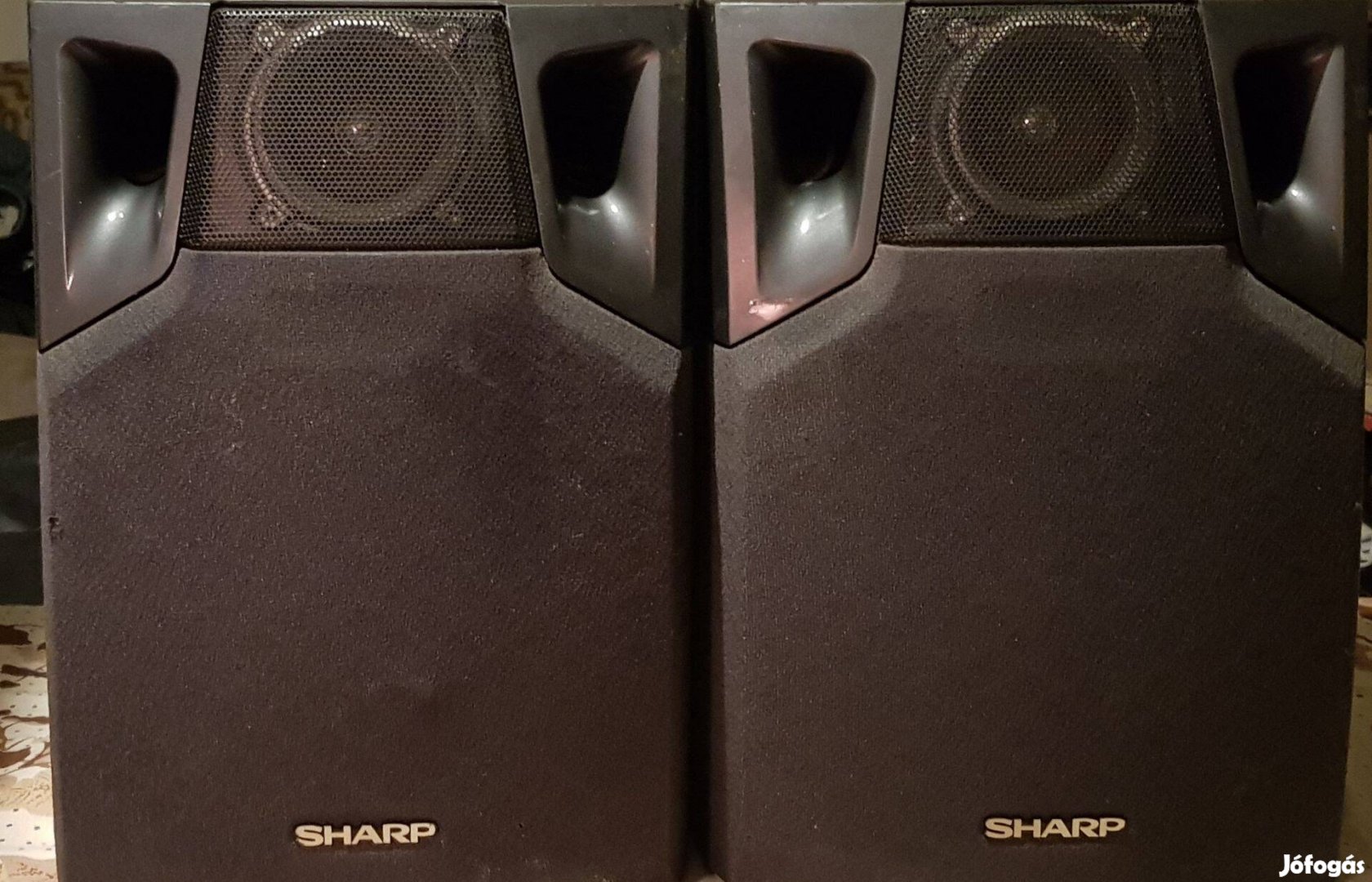 Sharp 100Wattos hangfal, hangfalpár hifi hangfal Sony i4