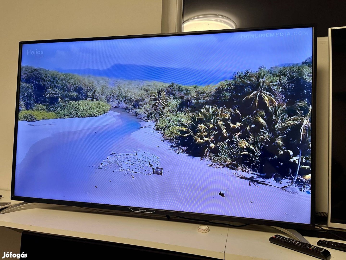 Sharp 140 cm smart tv számlával garanciával