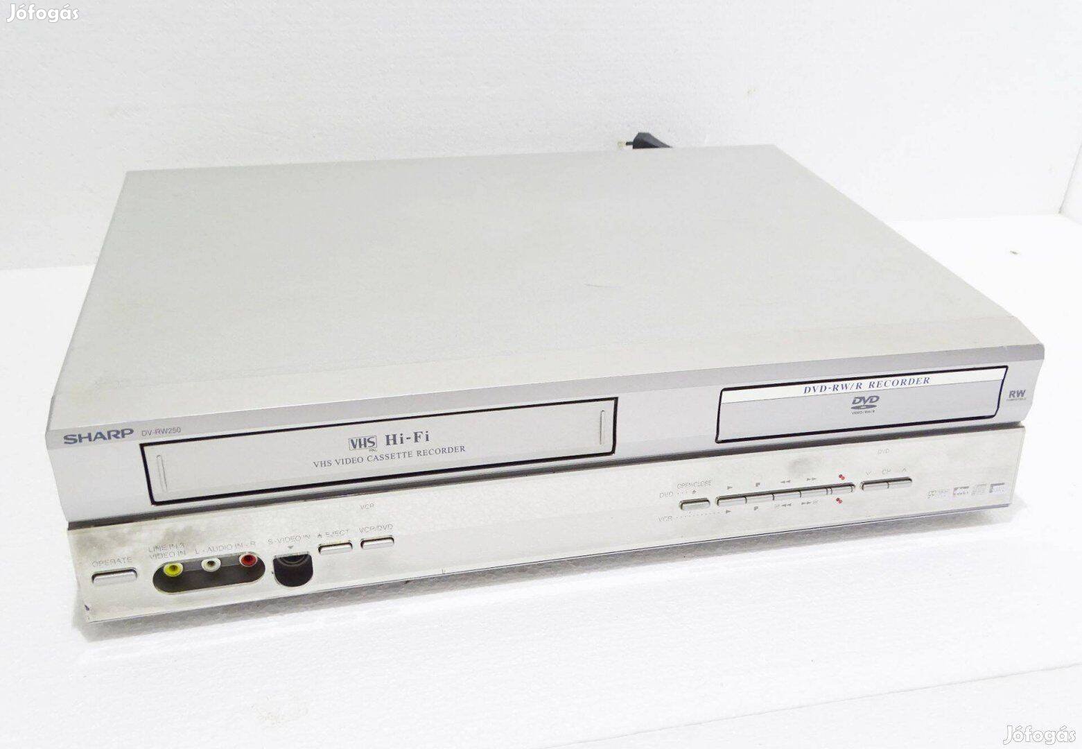 Sharp DV-RW250 DVD Video Recorder Video DVD lejátszó