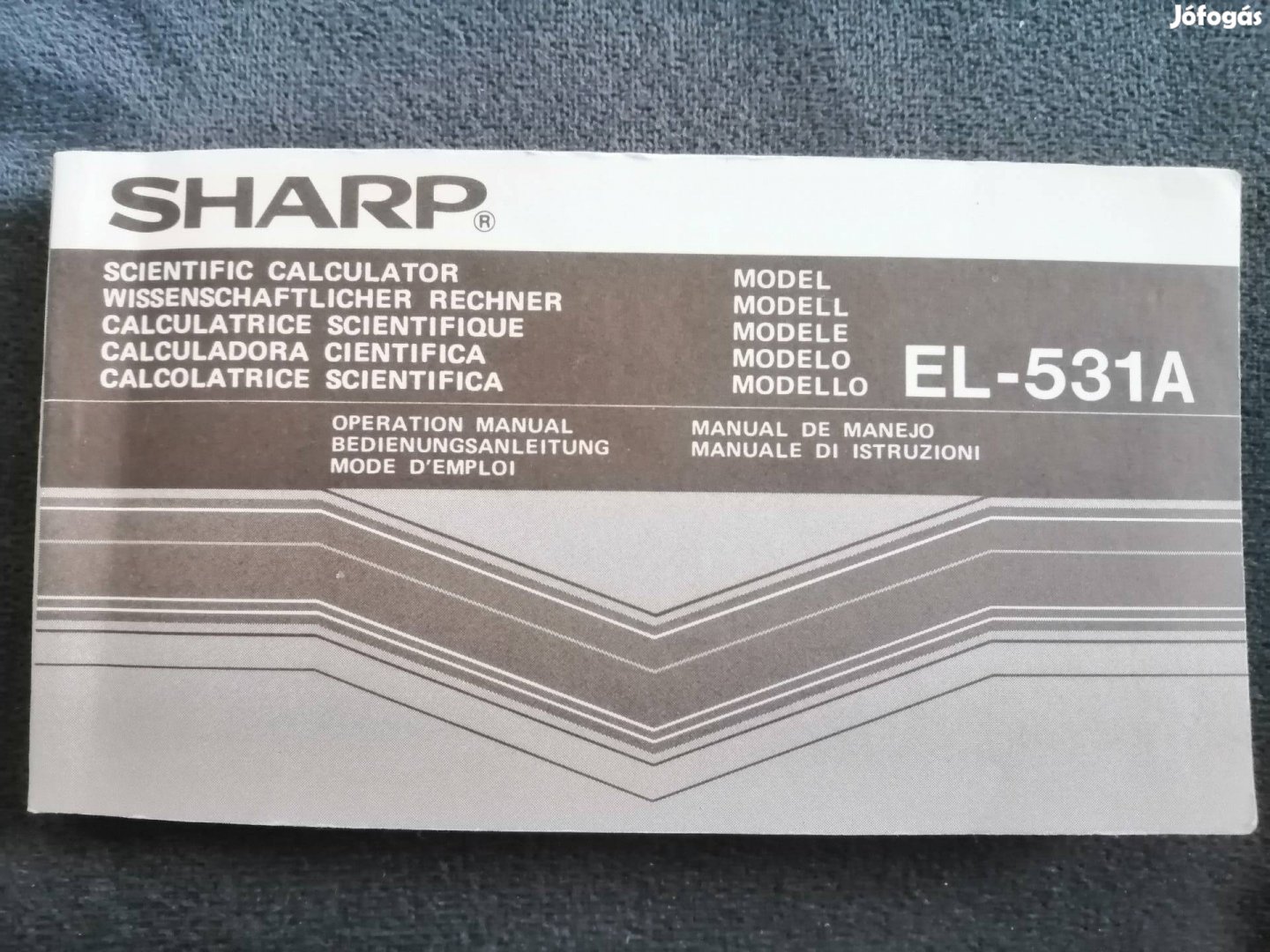 Sharp EL-531A (Útmutató) 