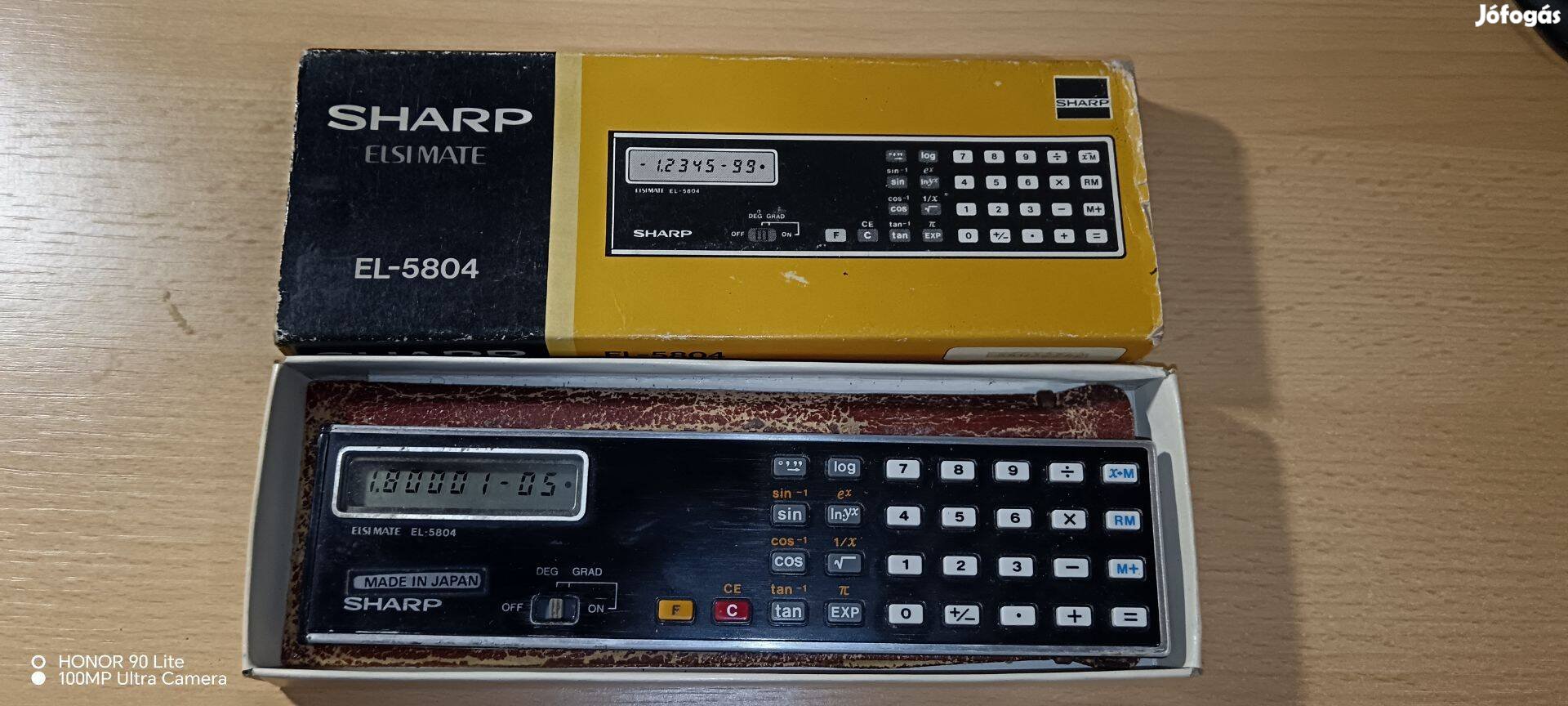 Sharp EL-5804 számológép