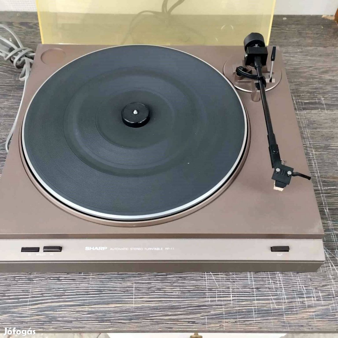 Sharp RP-11HB hifi bakelit (vinyl) lemezjátszó ingyenes szállítás