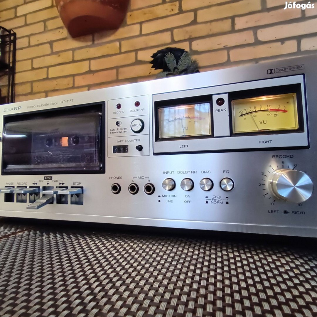 Sharp RT-1157 kazettás deck eladó