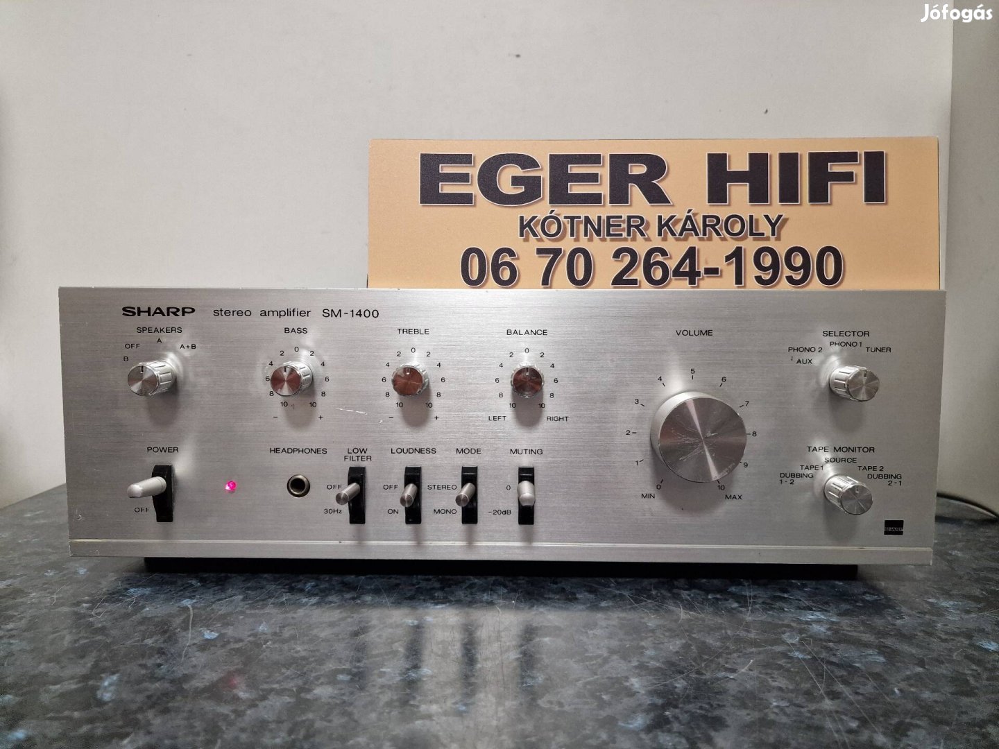 Sharp Sm-1400H stereo vintage erősítő