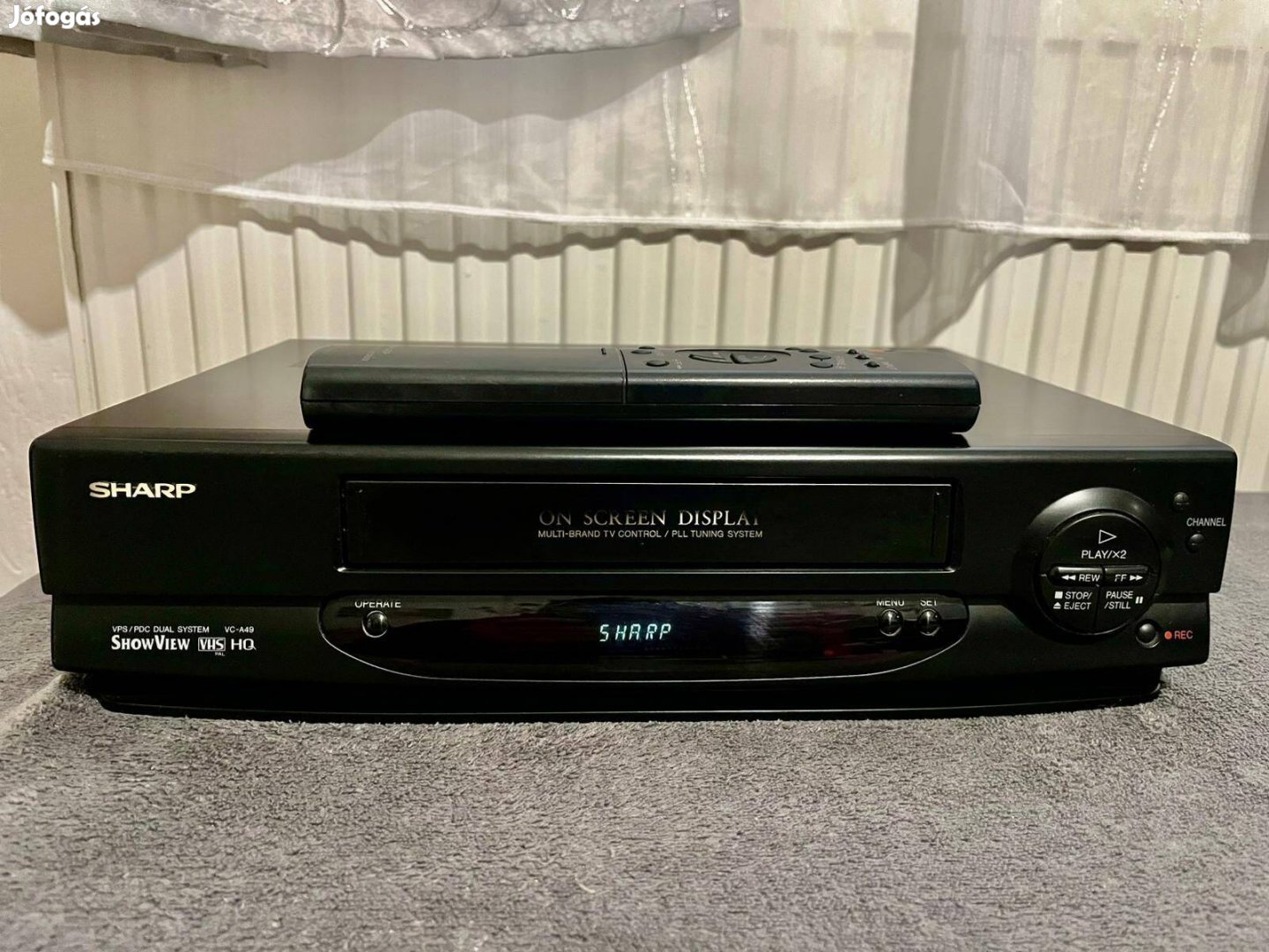 Sharp VC-A49 VHS videómagnó