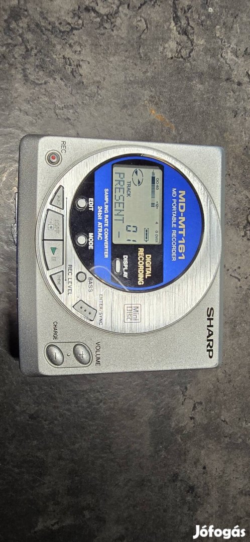 Sharp md-mt161 minidisc