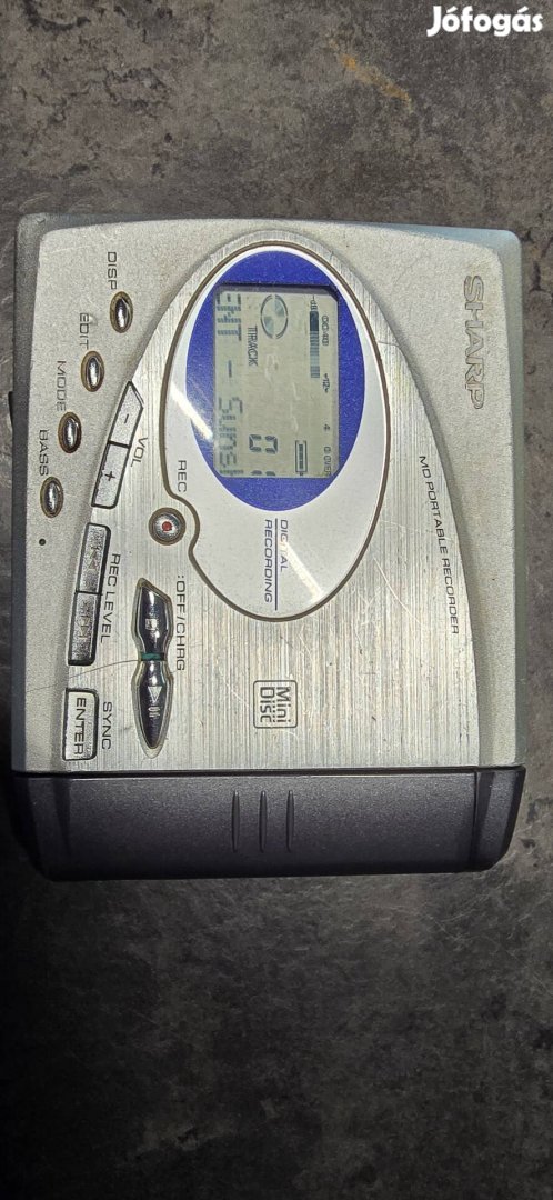 Sharp md-sr70h minidisc Sándor részére. Szakács61