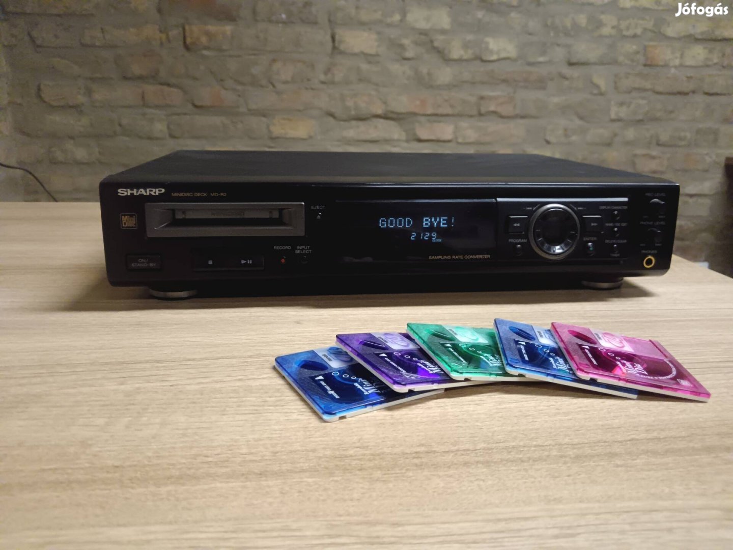 Sharp minidisc recorder (MD-R2)