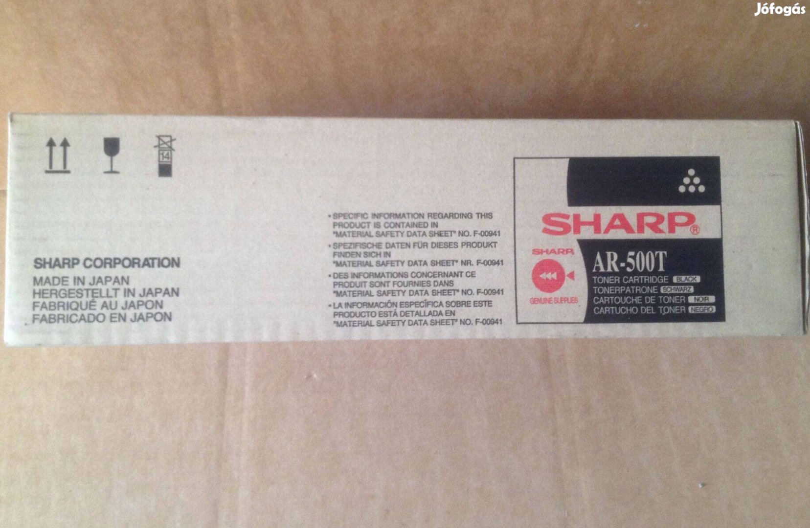 Sharp toner AR 500T fekete Eladó!