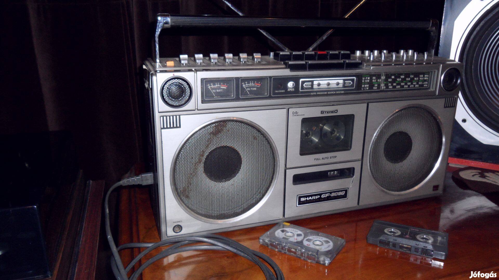 Sharp új állapotú magnós rádió többfunkciós 4 hullám