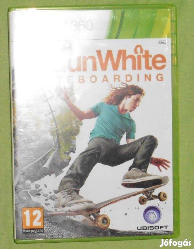 Shaun White Skateboarding (Gördeszkás) Gyári Xbox 360 Játék Akár félár