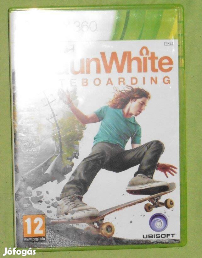 Shaun White Skateboarding (Gördeszkás) Gyári Xbox 360 Játék Akár félár