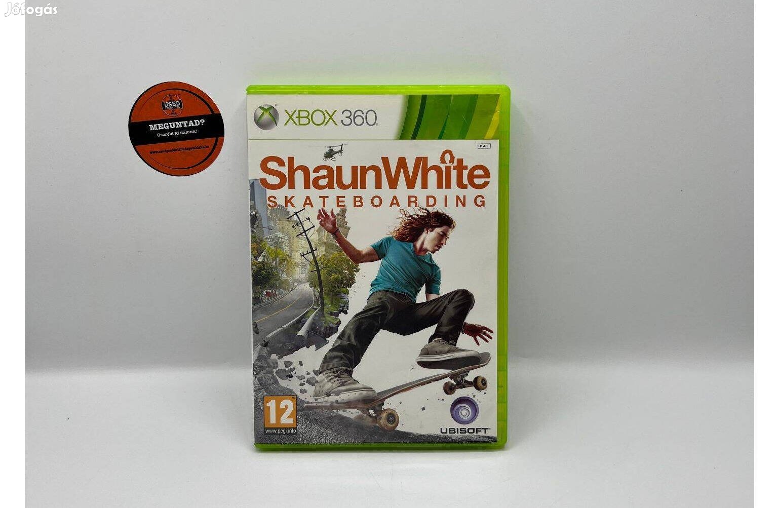 Shaun White Skateboarding - Xbox 360 játék, használt