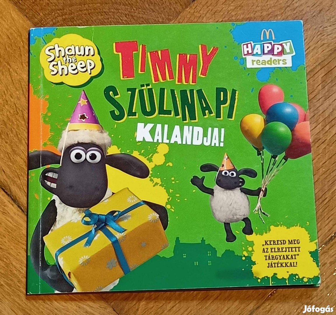 Shaun a bárány Timmy Szülinapi kalandjai mini könyv 