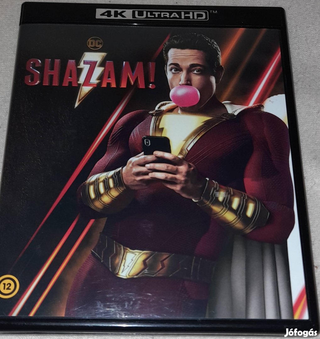 Shazam csak a 2D Blu-ray Nem 4K 1 lemezes Magyar Szinkronos Blu-ray