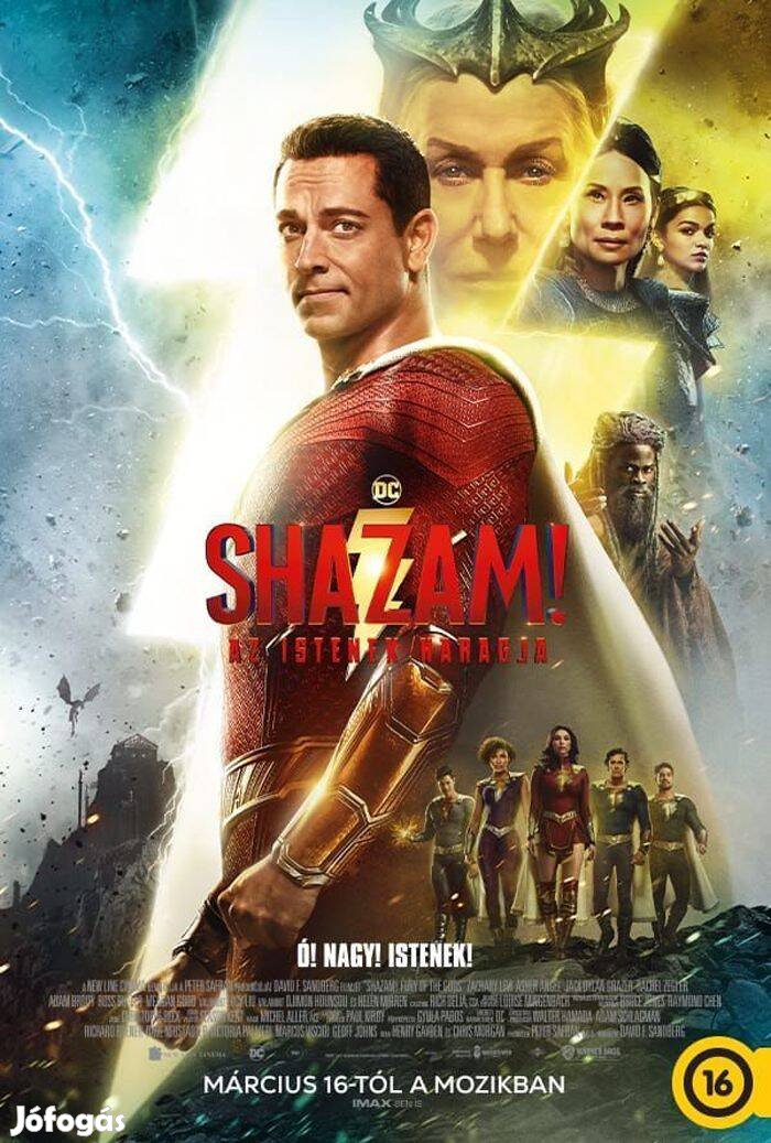Shazam mozi plakát