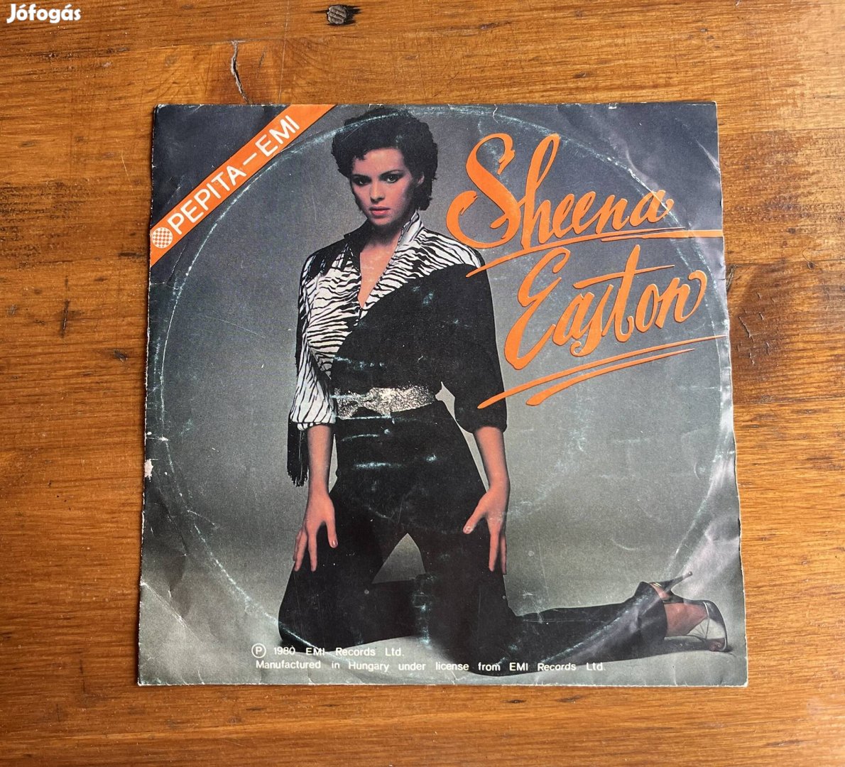 Sheena Easton 1980 EMI Records kis bakelit