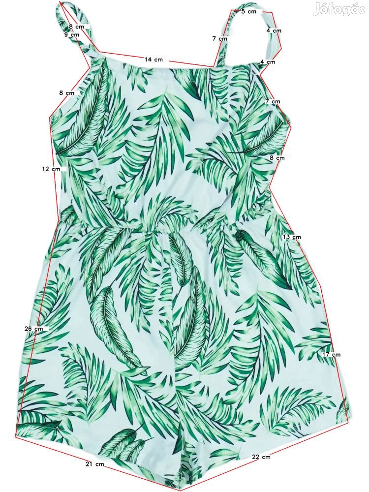 Shein Új (címke nélküli) Lány Playsuit / Jumpsuit (Méret: 128)
