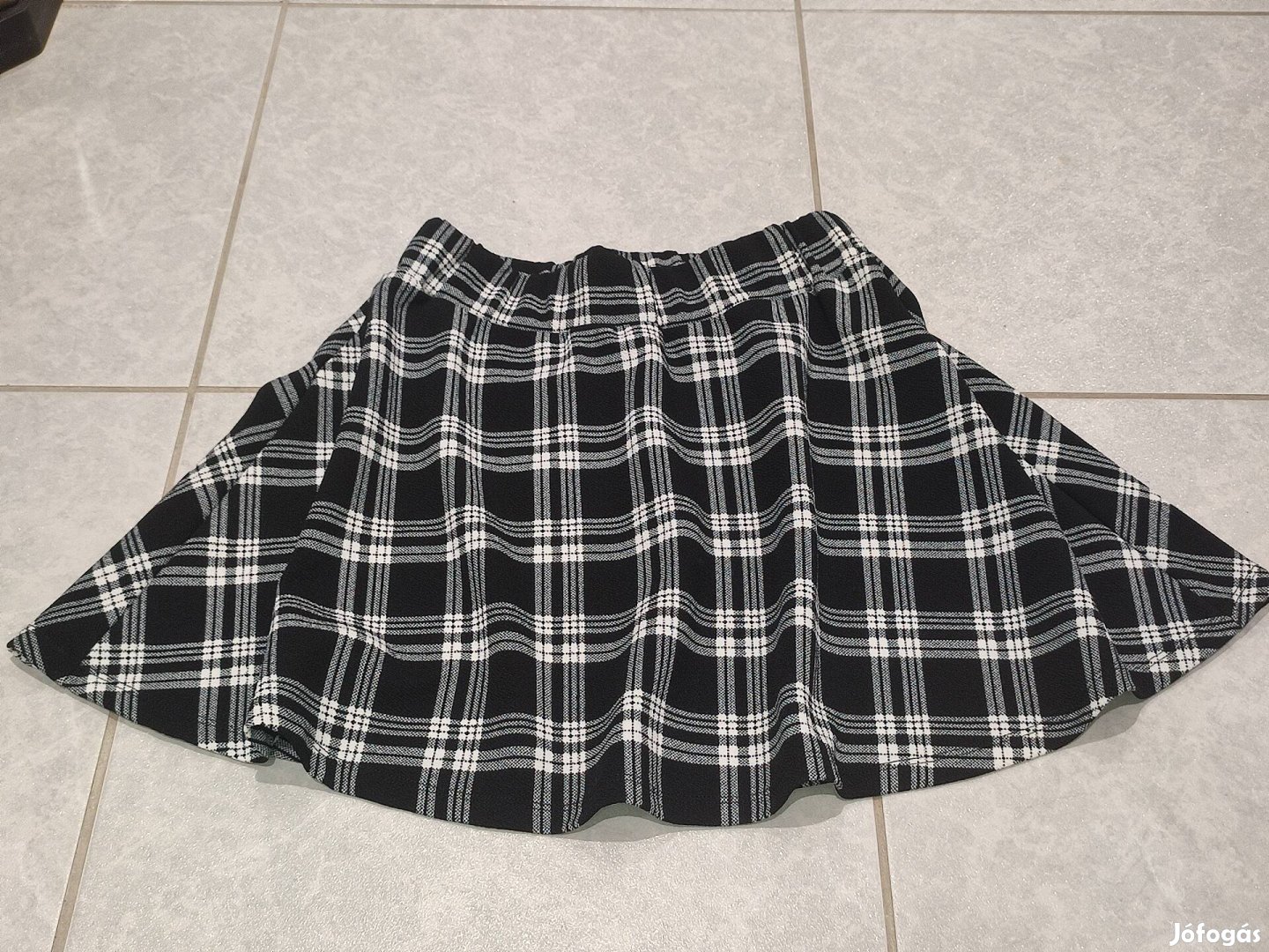 Shein kockás szoknya S-es