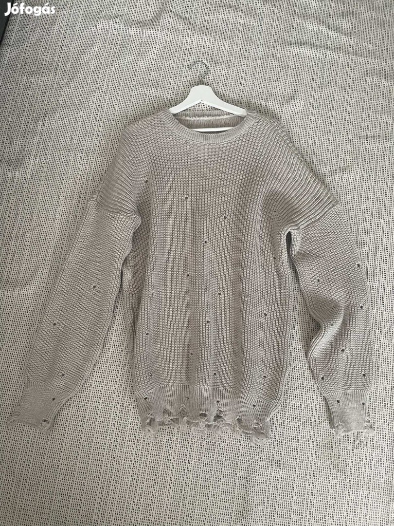 Shein kötött hosszított pulóver 