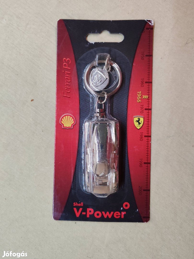 Shell Ferrari P3 kulcstartó