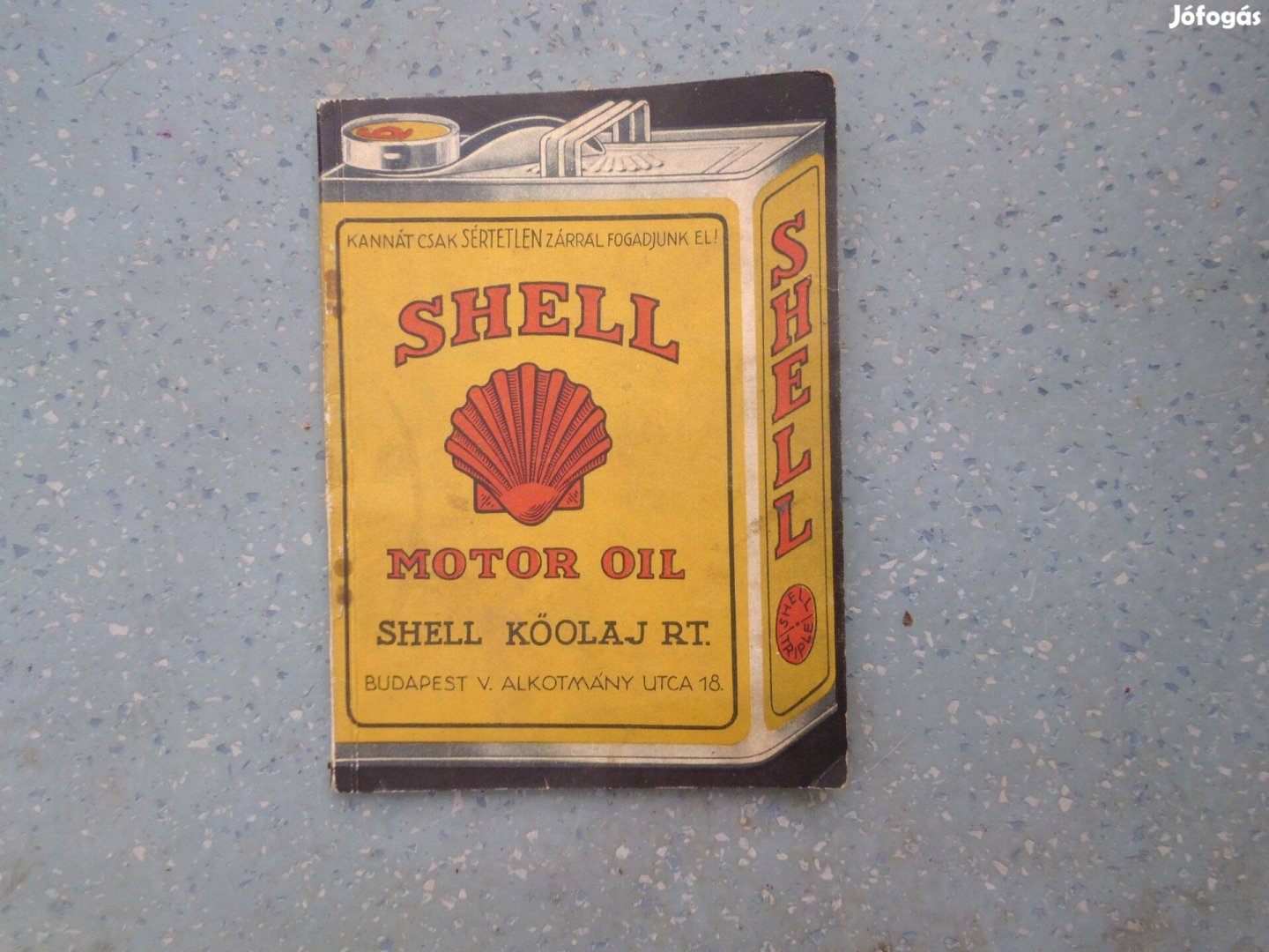 Shell Kőolaj RT. kenőanyag katalógus 1929-30