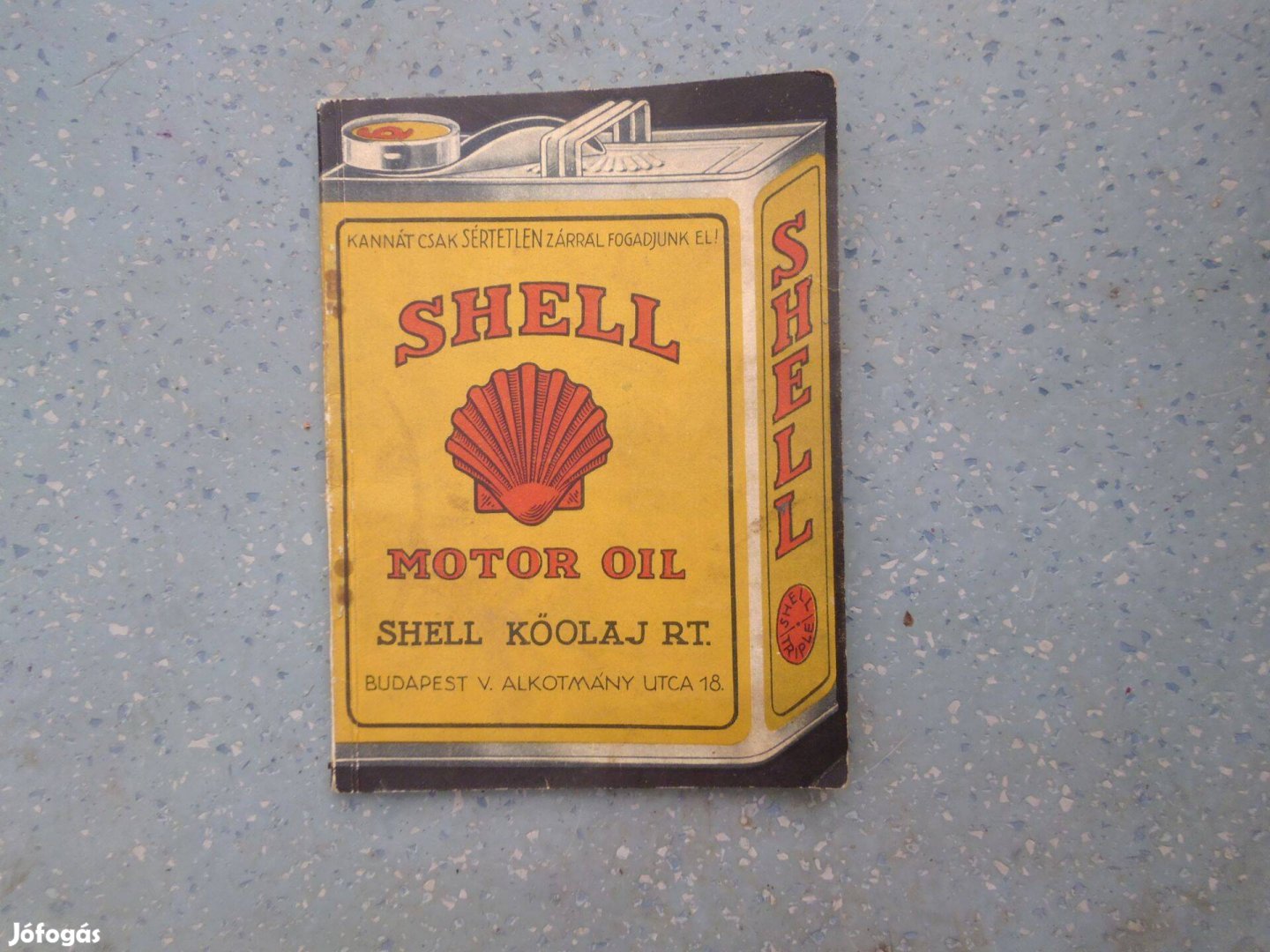 Shell Kőolaj RT. kenőanyag katalógus 1929-30