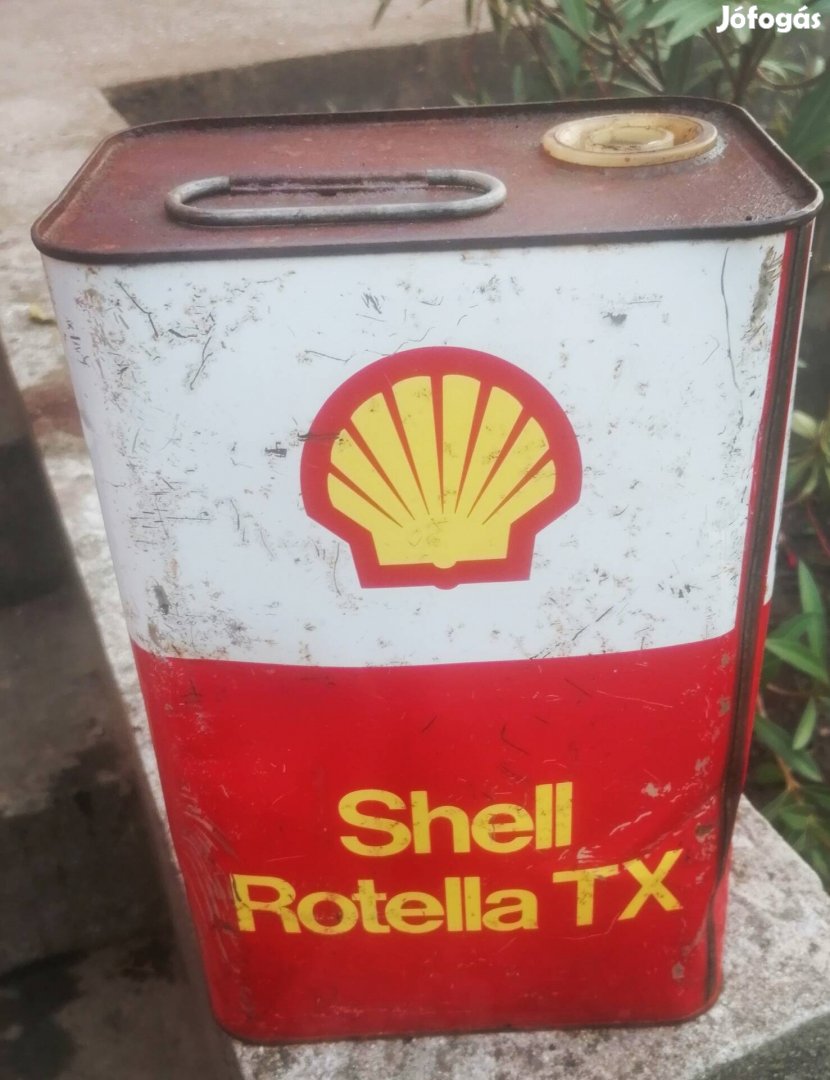 Shell Rotella TX 5 literes Olajos Kanna / Doboz