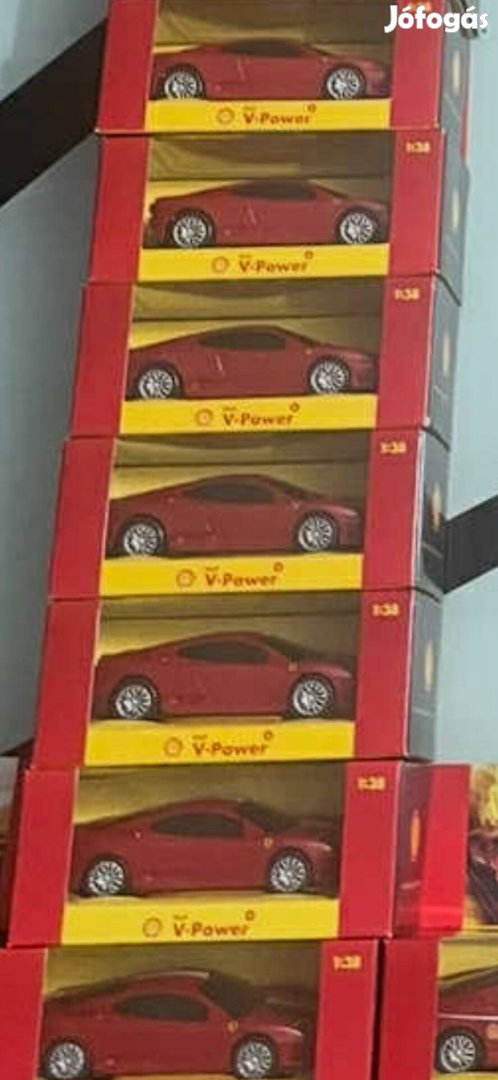 Shell V-Power Ferrari F40 hátrahúzós kisautó