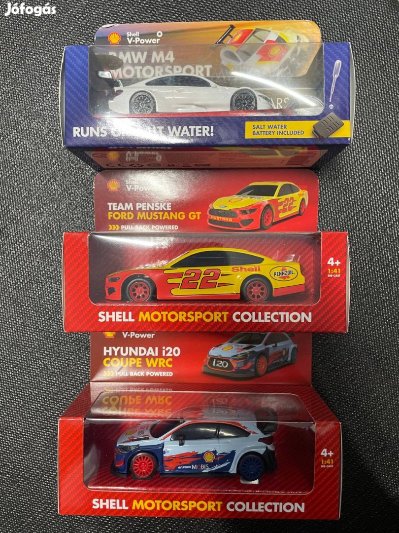 Shell kisautók BMW Ford Hyundai