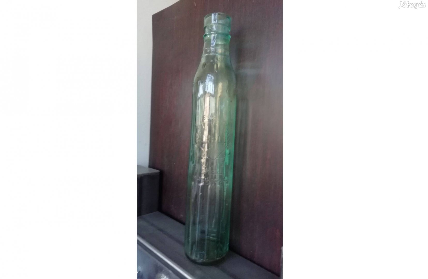 Shell motorolaj üveg az 1920-30-as évekből, dekorációnak, gyűjtőknek
