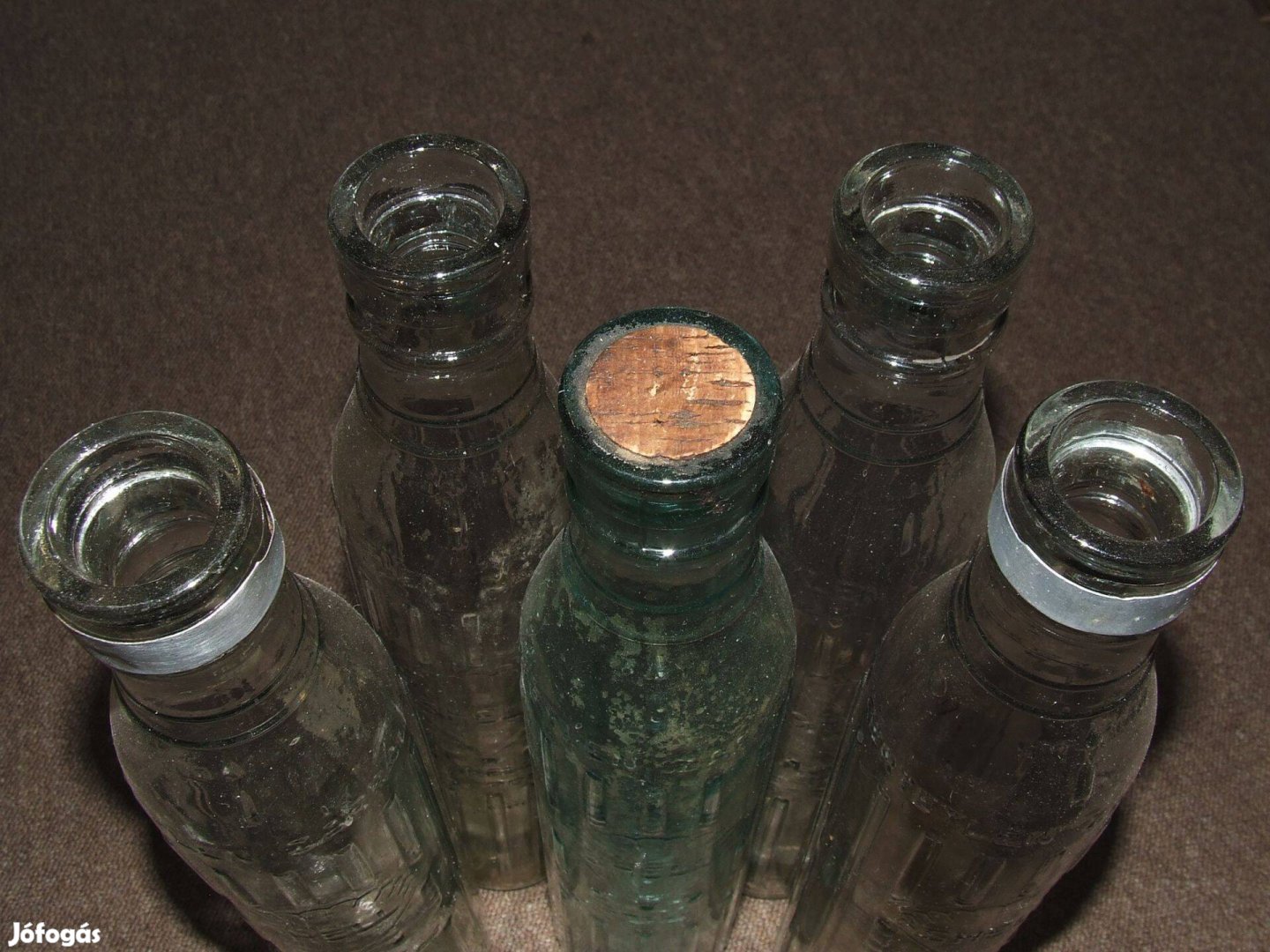 Shell motorolajos régi üvegek